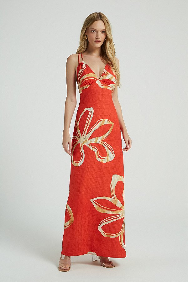 VESTIDO MY PLACE EST FESTA DAS FLORES G