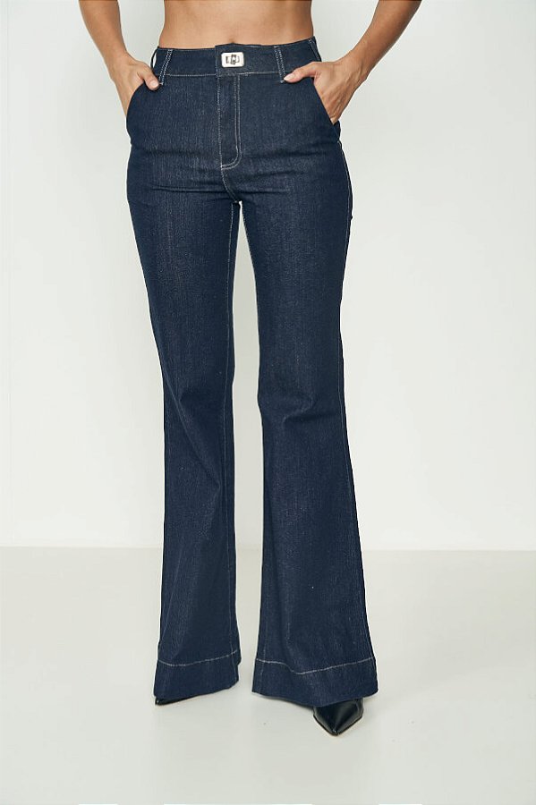 CALÇA JEANS COLCCI BRUNA BOOT CUT INDIGO 44