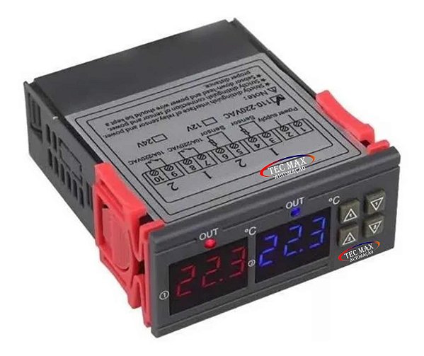 Controlador De Temperatura Duplo