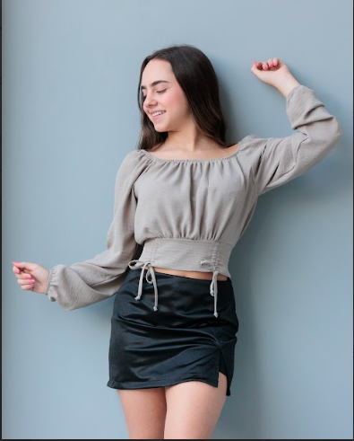 Saia Shorts Prada com Elastano Preta