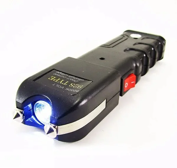 Aparelho De Choque Taser Portátil E Recarregável e com Lanterna