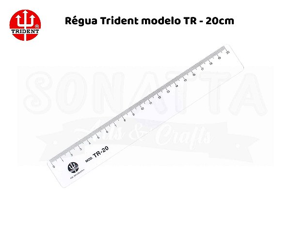 Régua TRIDENT 20 cm – TR20