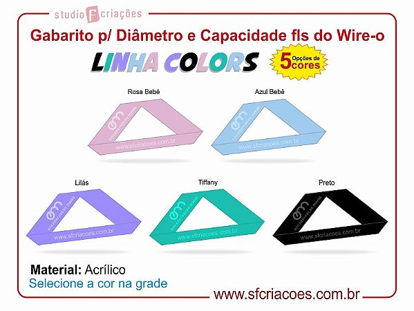 Fio de cabelo - Linha COLORS