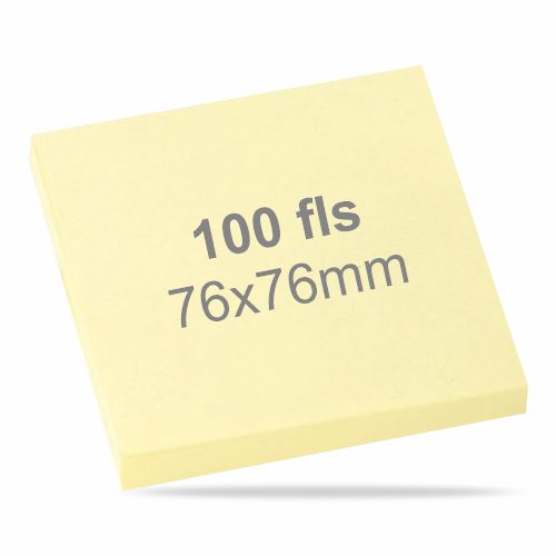 Bloco Big Post It Papel Adesivado 76x76mm - UN