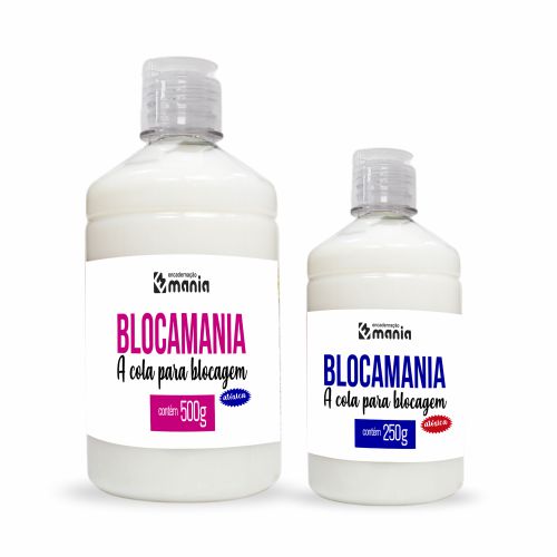 Cola para Blocagem Branca - BLOCAMANIA