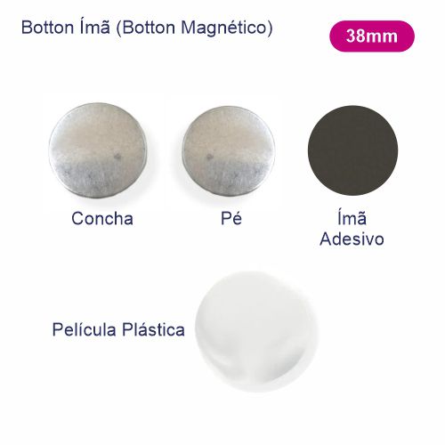 Botton Magnético 38mm