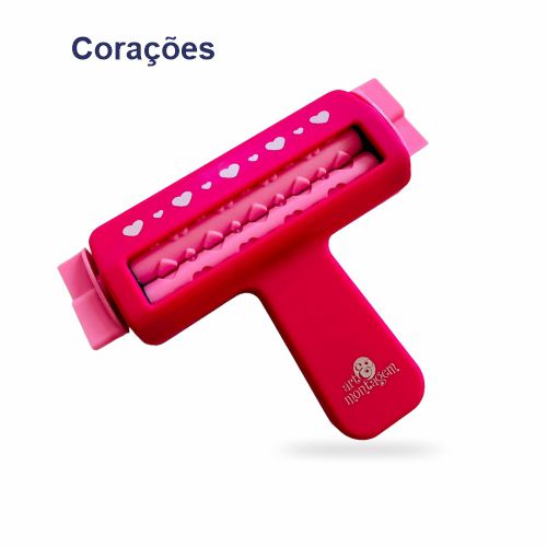 Texturizador de Papel - Corações - TEX002