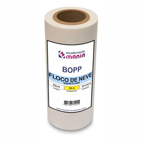 BOPP Floco de Neve (Snow Flake) - Largura 22cm
