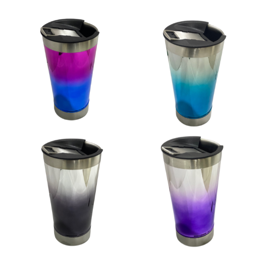 Copo Térmico Degradê Inox 473ml