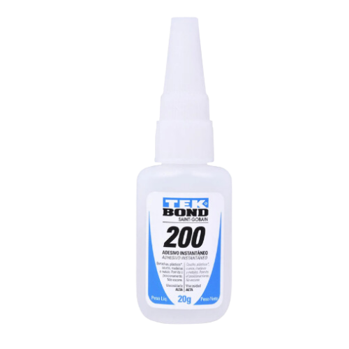 Cola Instantânea Tekbond 200 - Alta Viscosidade - 20g - RF 20501002804