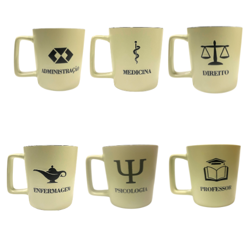 Caneca Profissões em Cerâmica 400ml