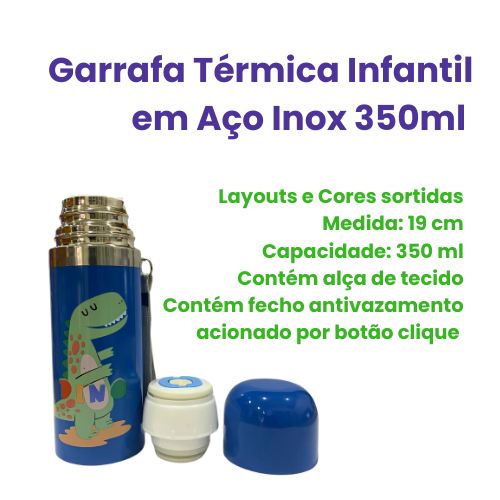 Garrafa Térmica Infantil