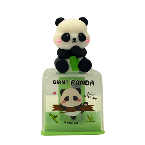 Apontador Panda Quadradinho - Giant Panda