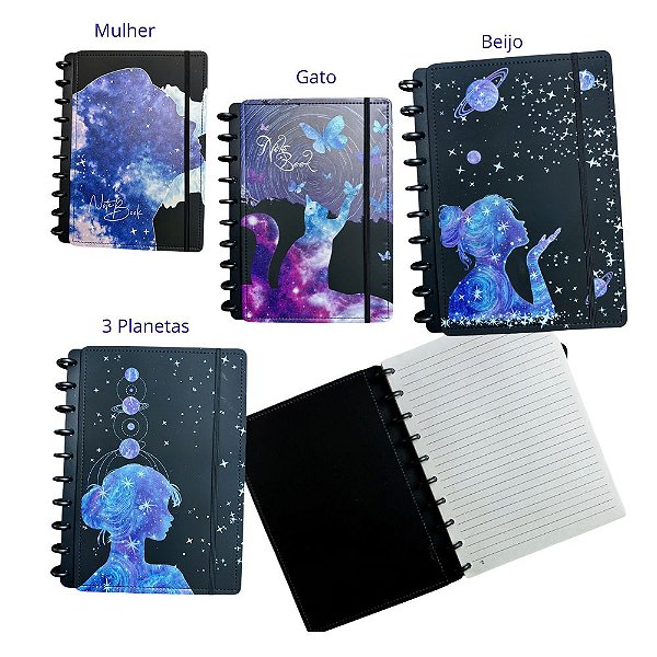 Caderno Inteligente - Universo Estrelado 18x26cm