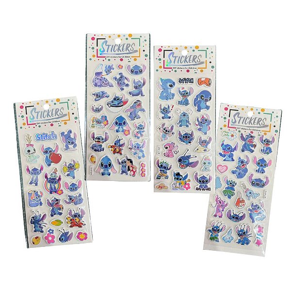 Cartela adesiva 3D Stich