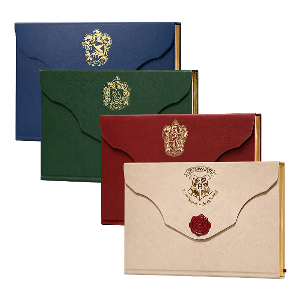 Caderno Cartas Harry Potter com Fechamento Magnético