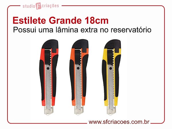 Estilete GRANDE - Lâmina 18cm