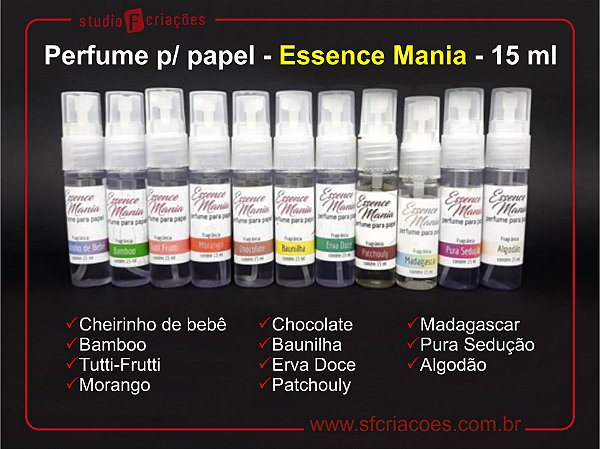 Perfume para papel - Essence Mania - 15 ml
