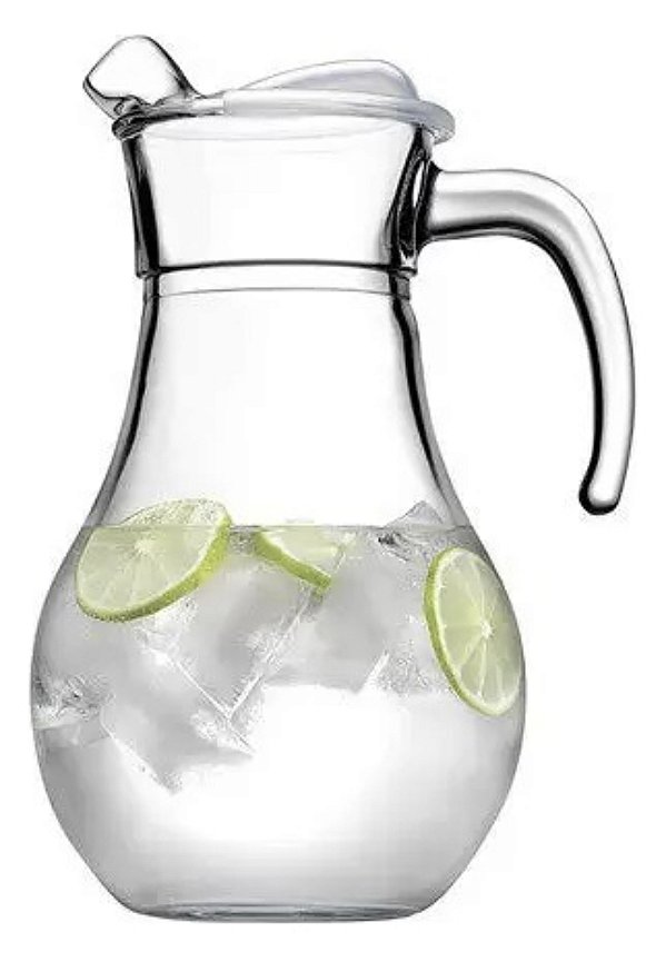 Jarra De Vidro Com Tampa 1800 Ml