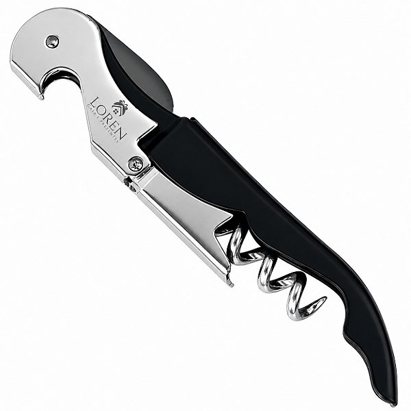 Abridor Saca Rolhas Garrafa Vinho Aço Inox Profissional