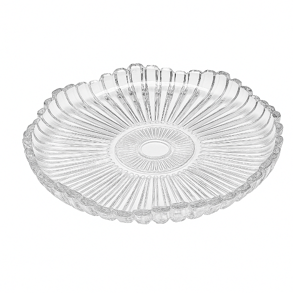 Boleira De Vidro Com Borda