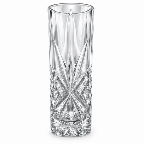 Vaso Floreiro em Cristal Transparente Decorativo 19,5 cm