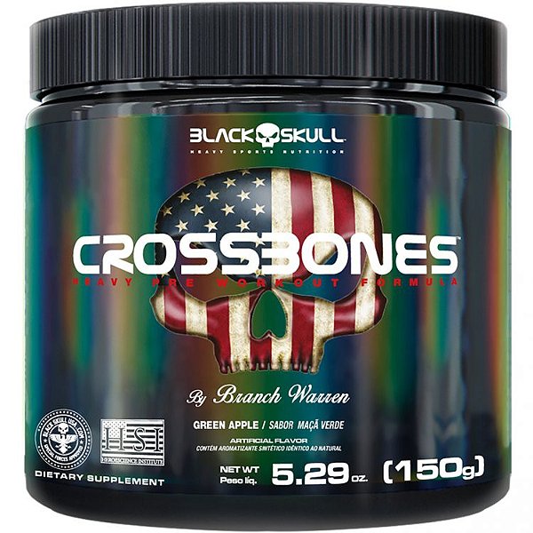CrossBones - 150g - Black Skull