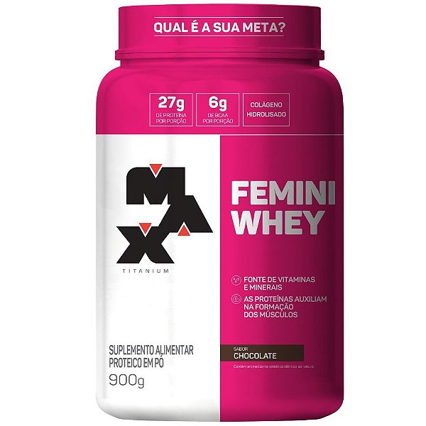 Femini Whey - 900g - Max Titanium