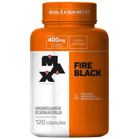 Fire Black - 120 Cápsulas - Max Titanium