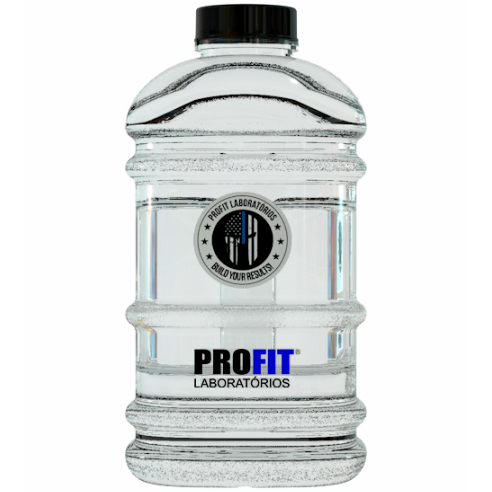 Galão Quadrado Incolor - Profit Labs - 2000ml