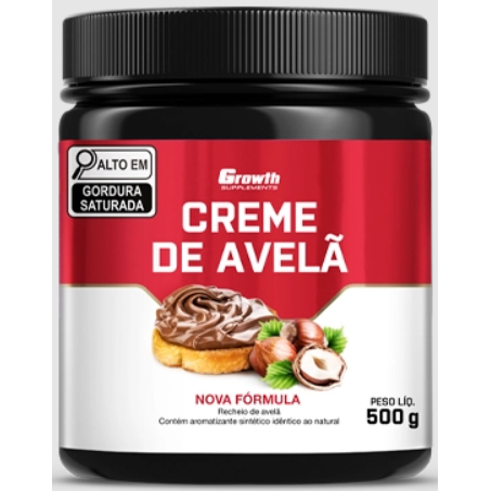 Creme de Avelã - 500g - Growth Supplements