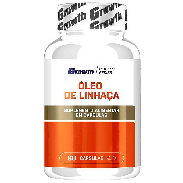 Óleo de Linhaça - 60 Softgel - Growth Supplemets Clinical Series