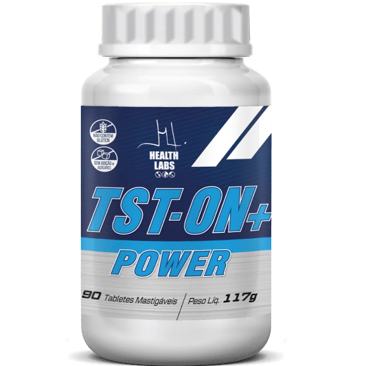 TST-ON + Power - 90 Tabletes Mastigáveis - Health Labs
