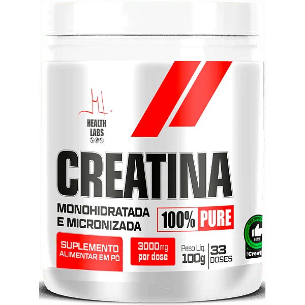 Creatina Pura - 100g - Health Labs