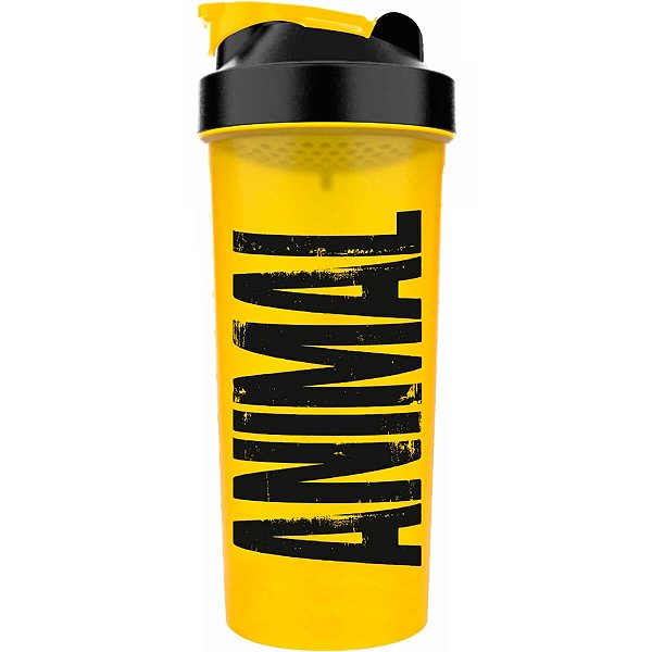 Coqueteleira Amarela Animal - Universal - 600ml