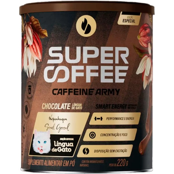 Super Café Supercoffee Caffeine Army - 220g -  Smart Energy