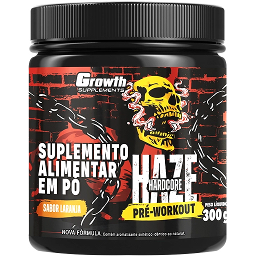 Pré-Treino Haze Hardcore 300g - Growth Supplements