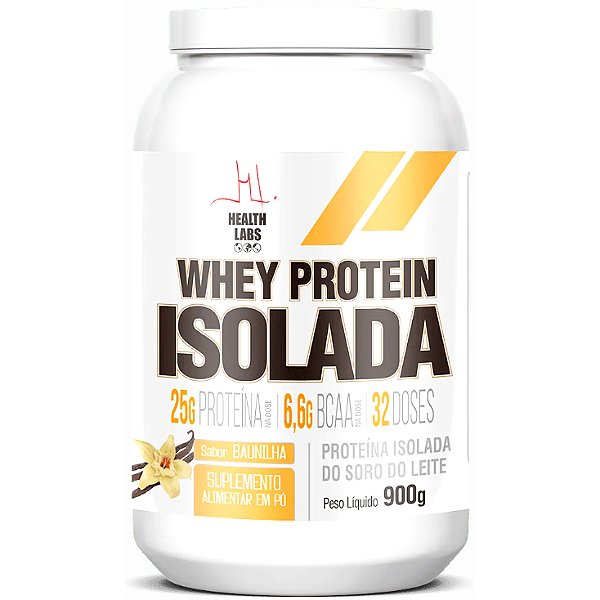 Whey Protein Isolada - 900g - Health Labs