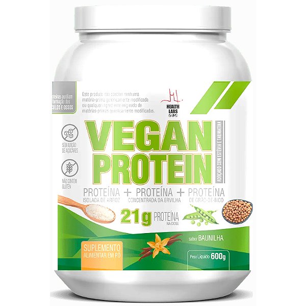 Vegan Protein - 600g - Health Labs