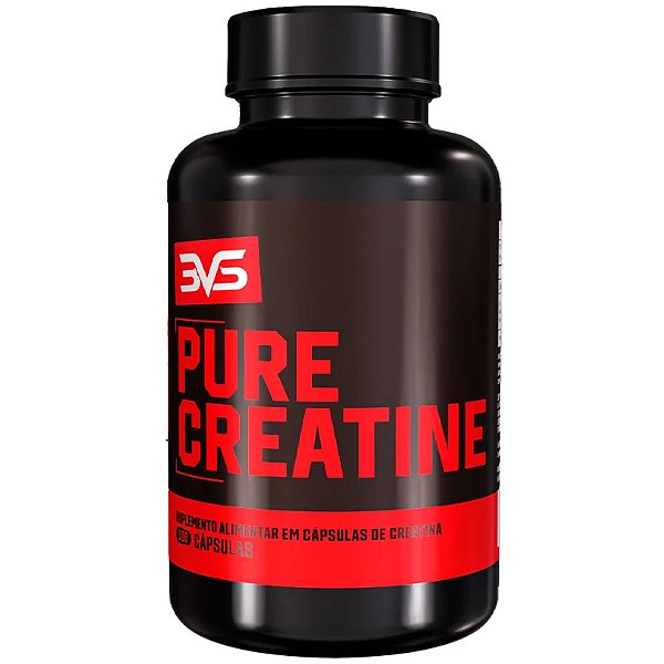 Creatina 3VS 100 Cápsulas - 3VS Nutrition (Validade 05/2026)