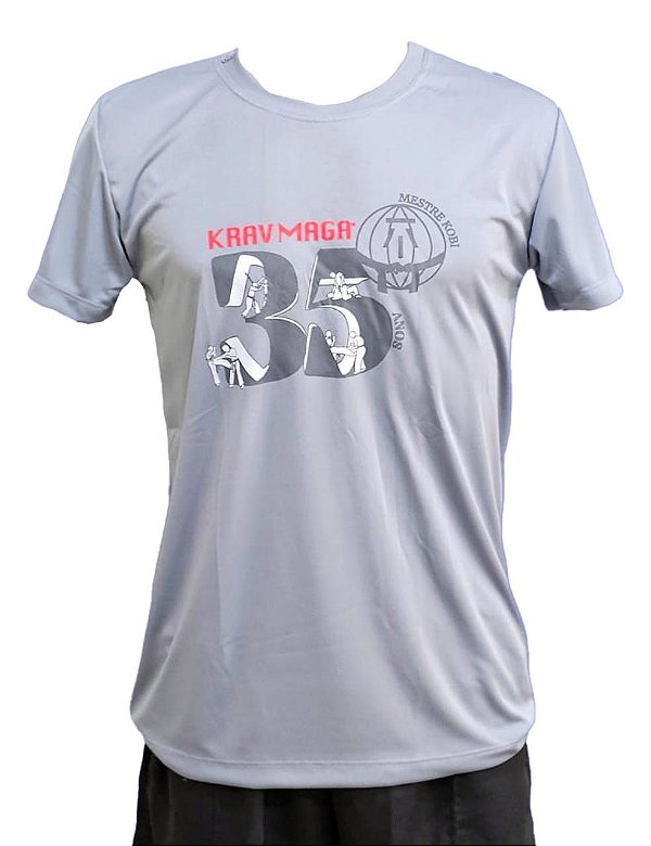 Camisa comemorativa 35 anos de Krav Maga no Brasil - Masculino