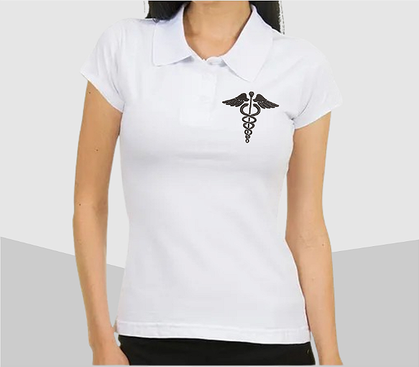 CAMISA POLO BABYLOOK FEMININA MEDICINA 01