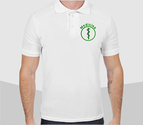 CAMISA POLO  MASCULINA MEDICINA 02