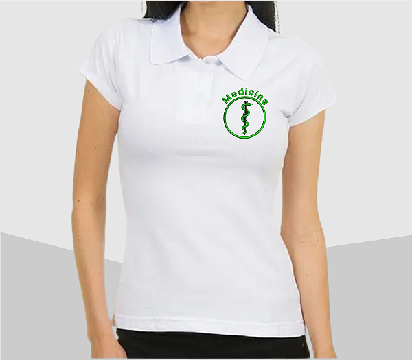 CAMISA POLO BABYLOOK FEMININA MEDICINA 02