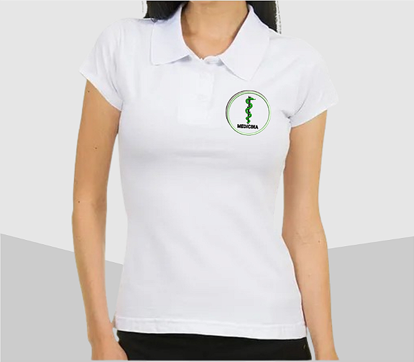 CAMISA POLO BABYLOOK FEMININA MEDICINA 03