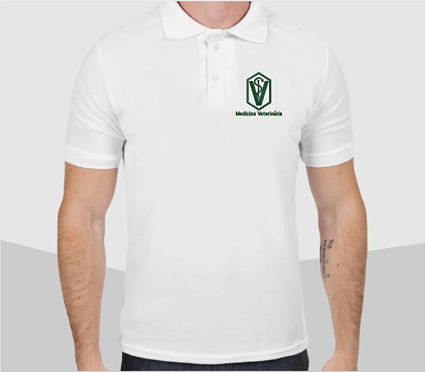 CAMISA POLO MASCULINA MEDICINA VETERINÁRIA 01