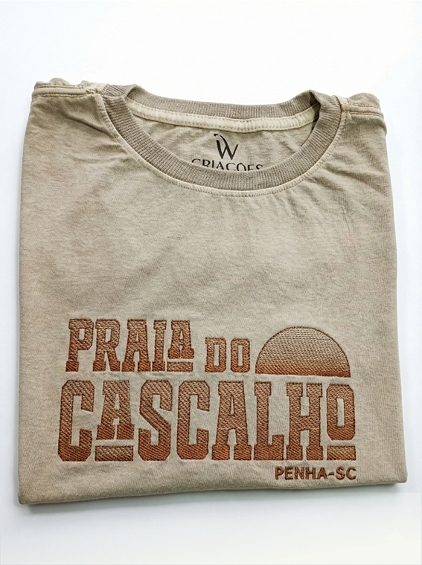T-Shirt Unissex Praia do Cascalho