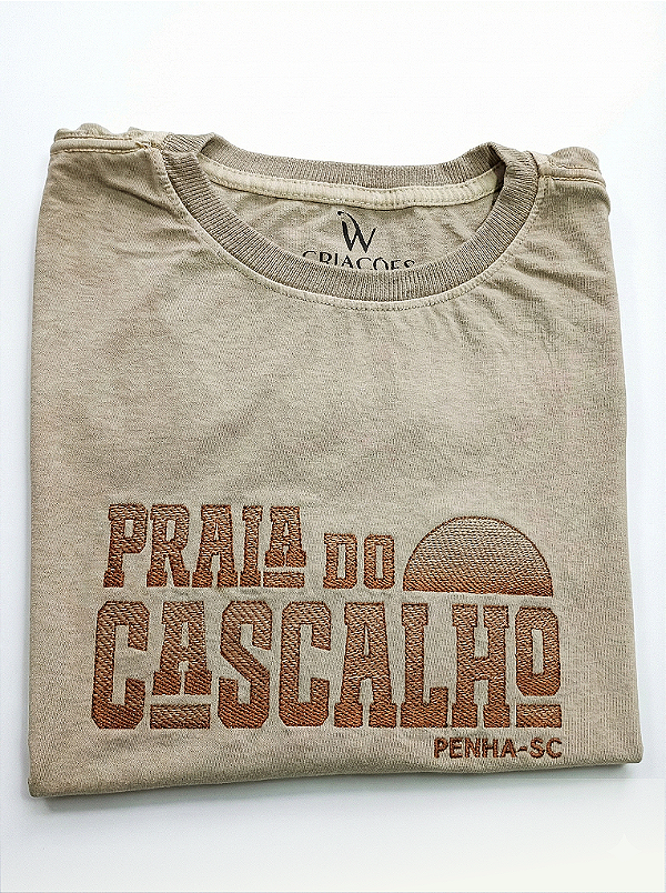 T-Shirt Unissex Praia do Cascalho