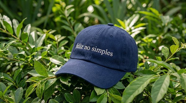 Boné feliz no simples