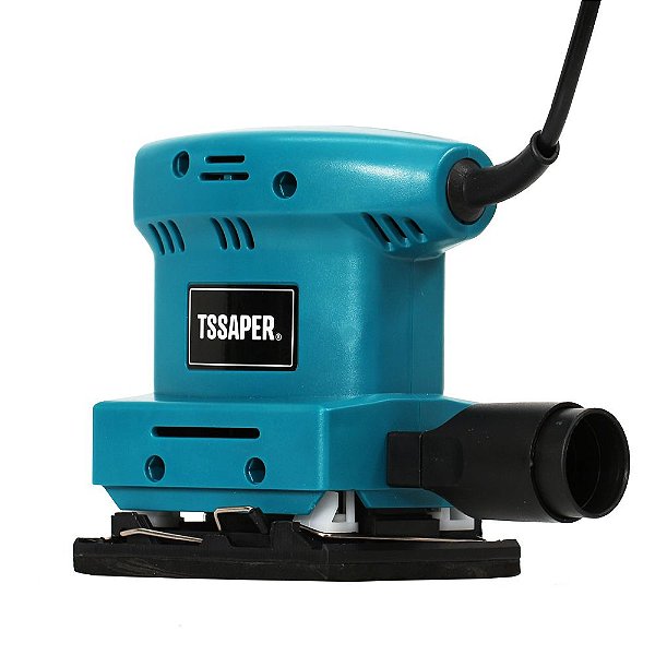 Lixadeira elétrica Orbital 110 X 100mm 135w Madeira Metal Tssaper